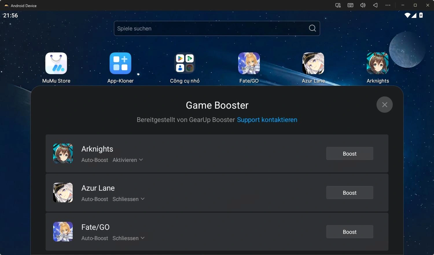Booster-Service