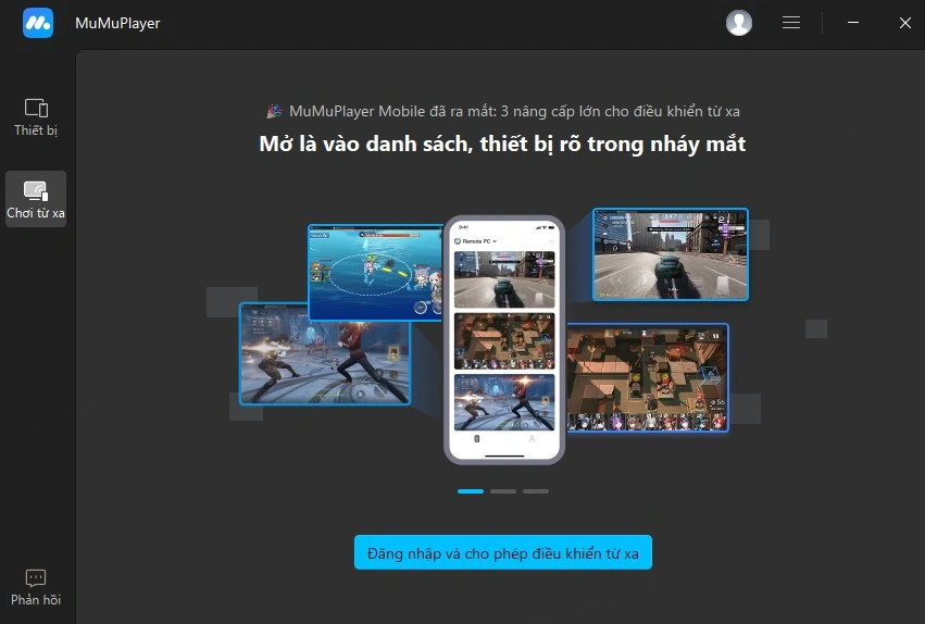 Giao diện khi chưa đăng nhập