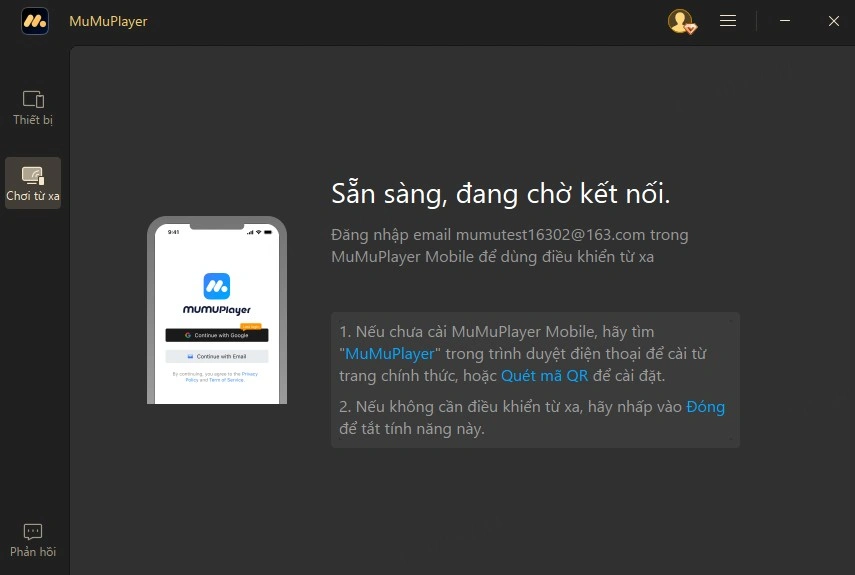 Giao diện sau khi đăng nhập